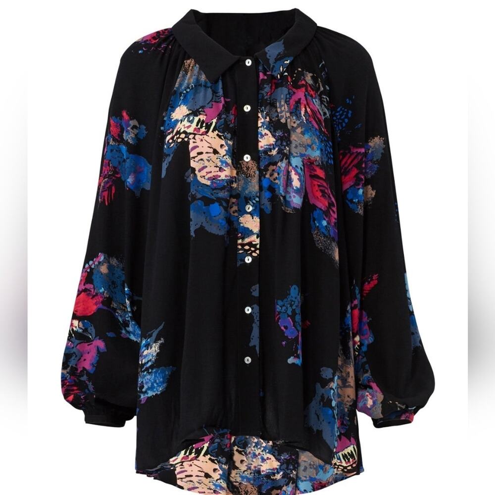 Free People Meadow Lark Button Down